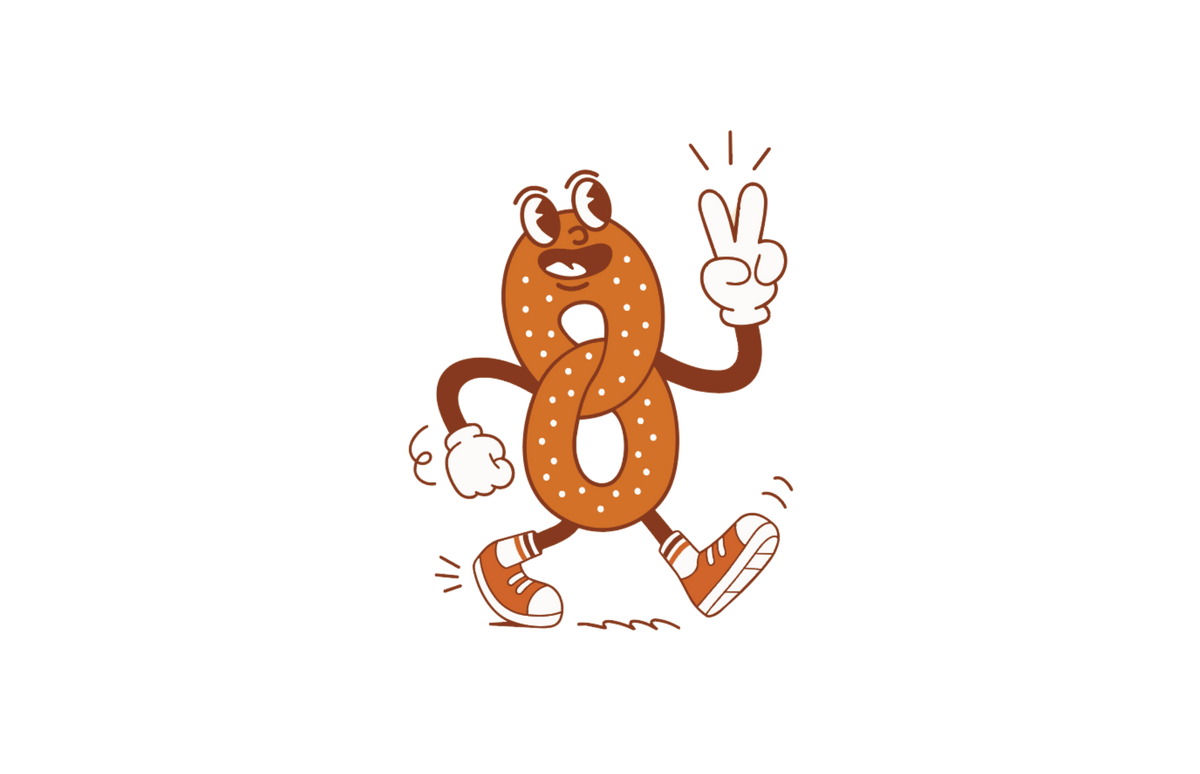 Phil E. Pretzel, The Pretzelry mascot